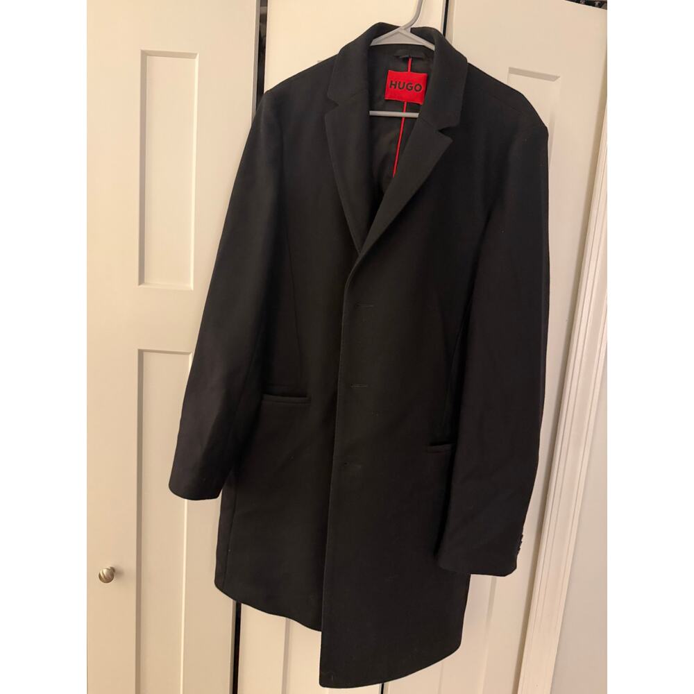HUGO (by Hugo Boss) Wool Cashmere Peacoat